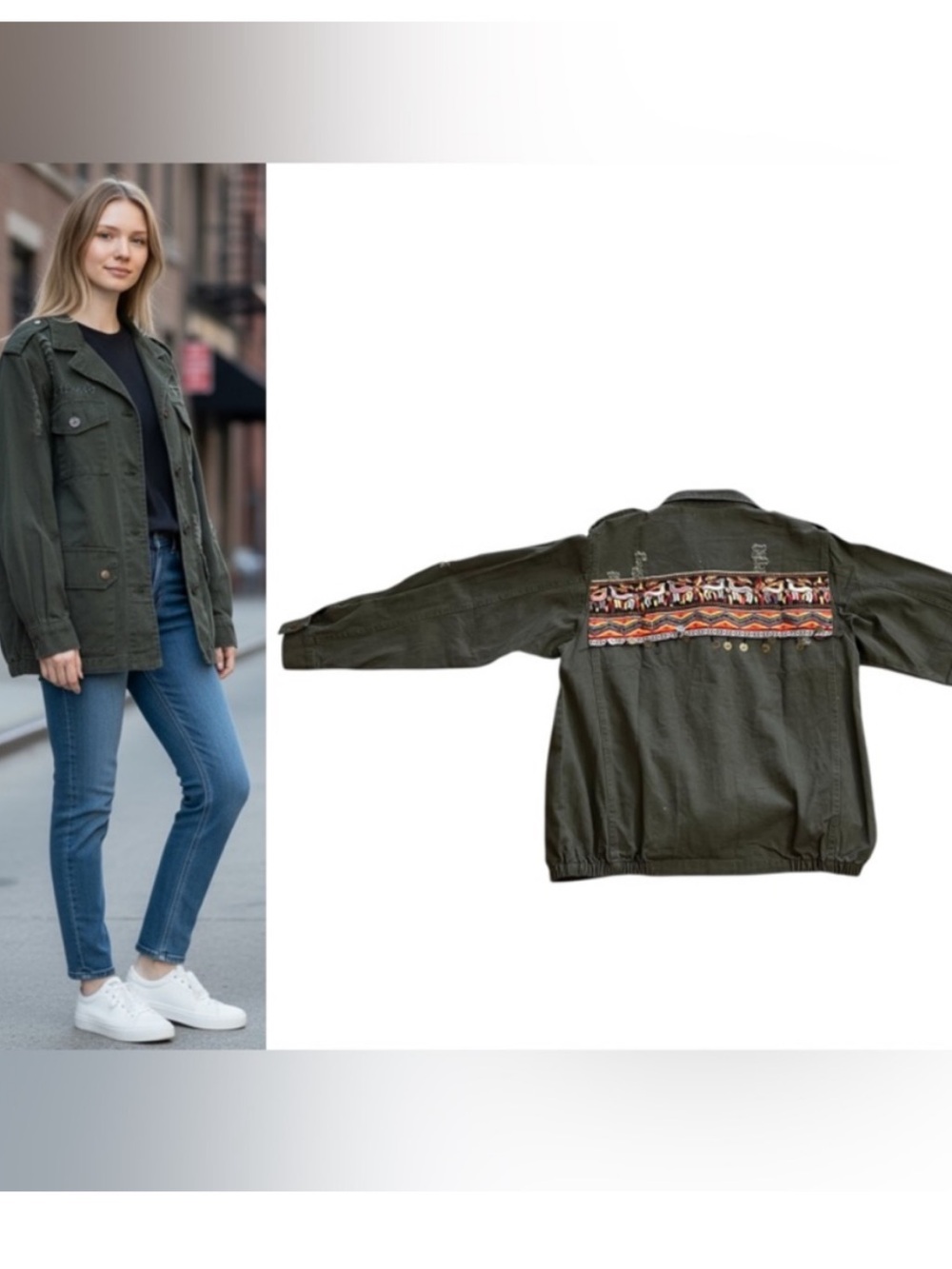 Runway Paris Peruvian Trim Jacket
